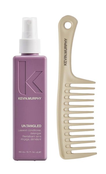 Kevin Murphy Untangled + Kevin Murphy Texture Comb - zestaw ułatwiający rozczesywanie włosów